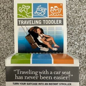 Car Seat Travel Accessory - Black